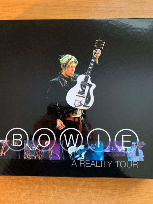 David Bowie - A Reality Tour // Coffret 3 LP - 1er UE 2016 - Vinyle Bleu - (Mint / Mint)