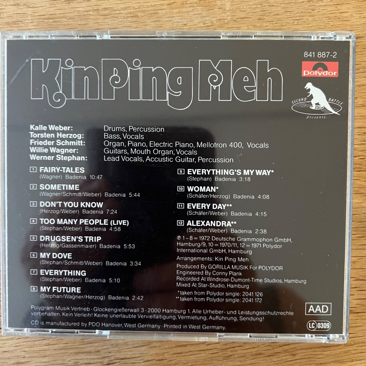 Kin Ping Meh - Same / CD - D-Press. RE on Second Battle - (M-/M-)