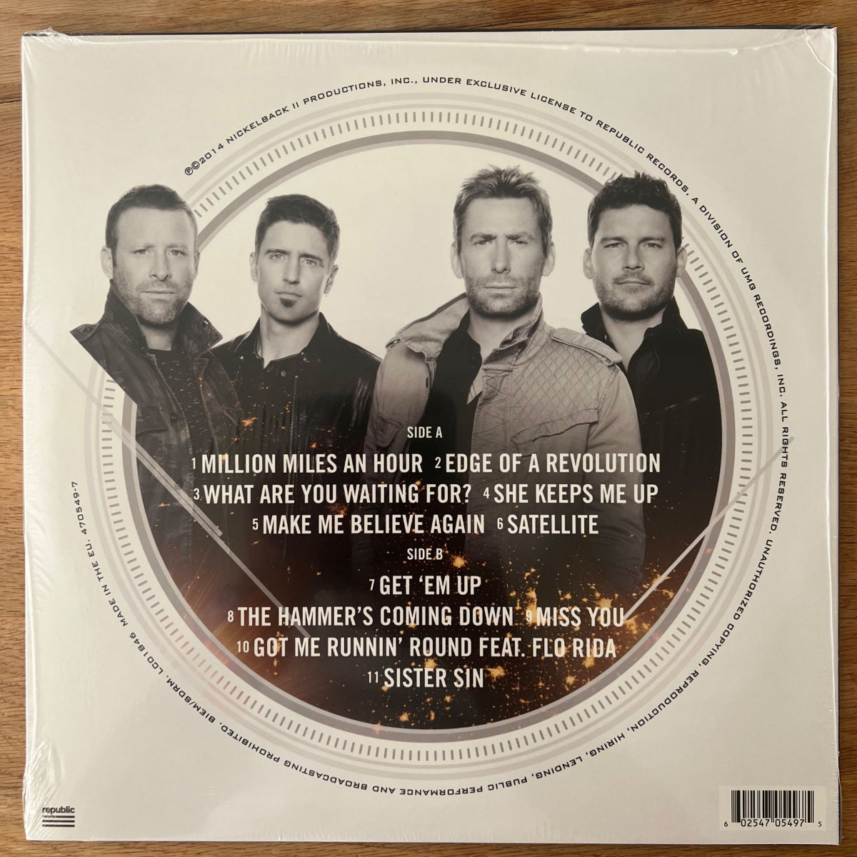 Nickleback - No Fixed Address / 1. EU-Press. 2014 - (Mint & Sealed)