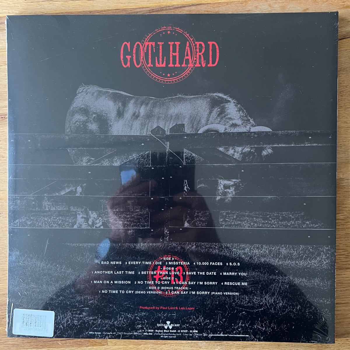 Gotthard - # 13 / 2 LP - 1. EU-Press. 2020 - Red Vinyl - (Mint & Sealed)