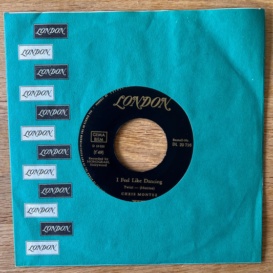 Chris Montez - My Baby Loves To Dance / 1. D-Press. 1963 - (VG / VG++)