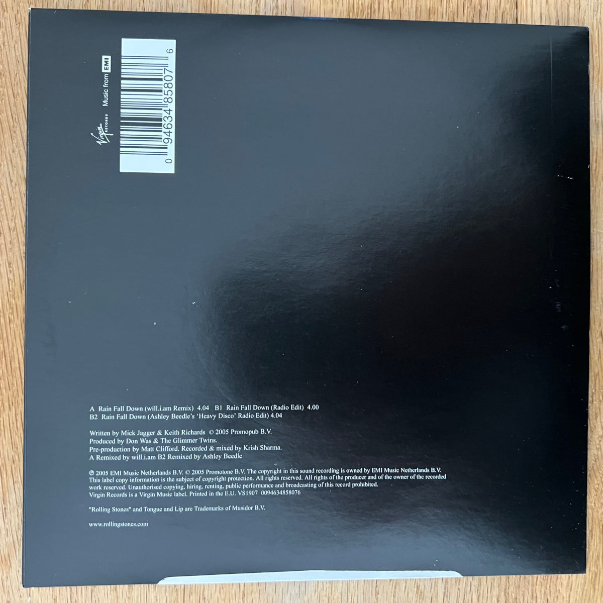 Rolling Stones - Rain Fall Down / 7" EP - 1. EU 2005 - (M-/Mint)