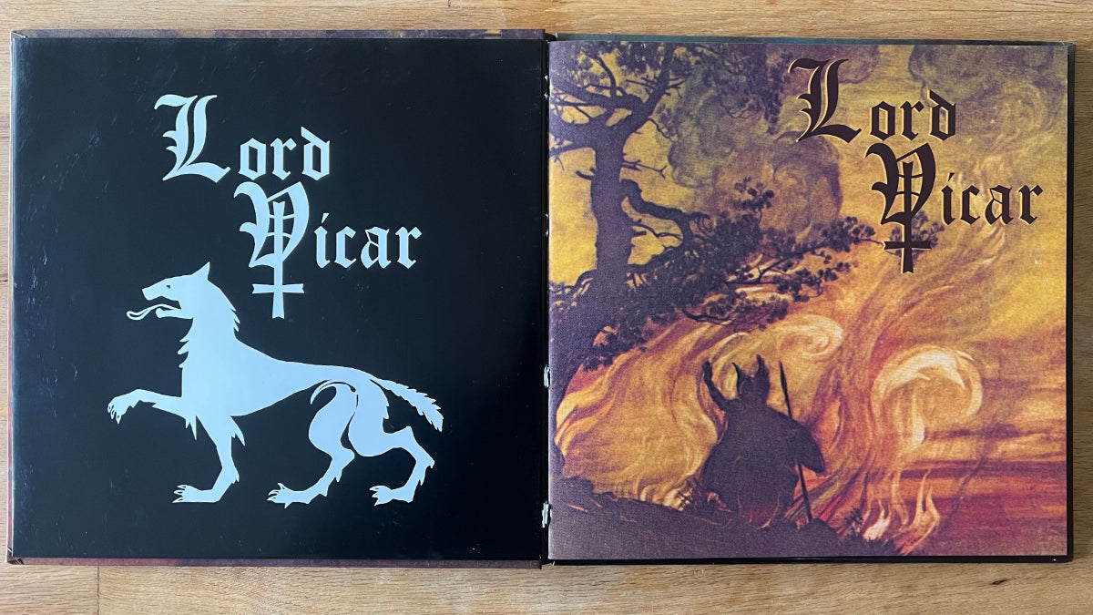 Lord Vicar - Fear No Pain / 2 LP in a Hard Cover-Book Sleeve - 1. D-Press. 2009 - (VG++/M-)