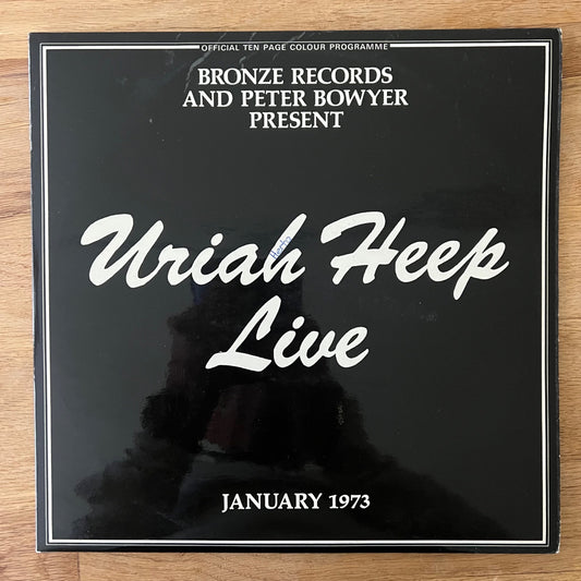 Uriah Heep - Live / 2 LP - 1. UK-Press.1973 - (M-/VG++)