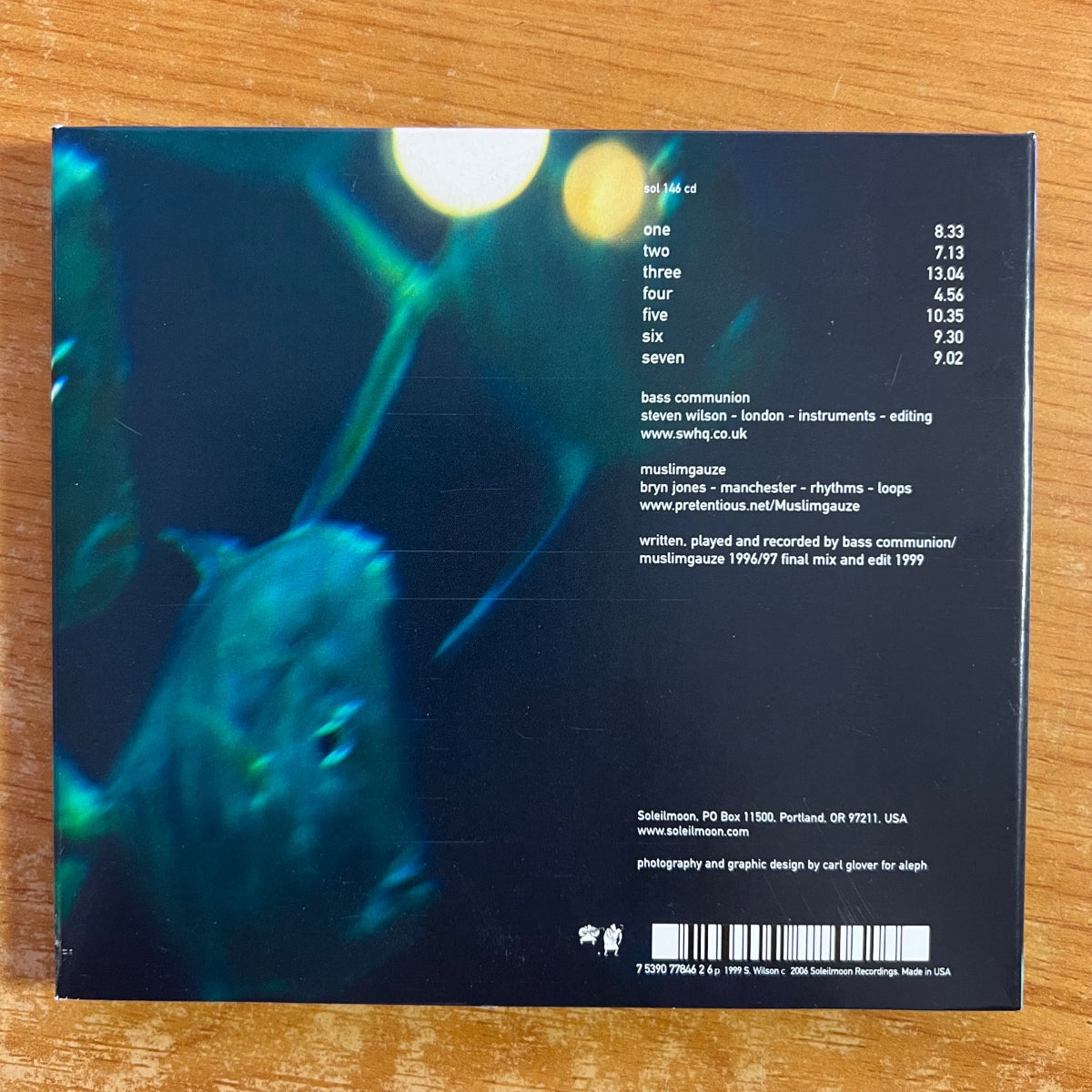 Bass Communion -Muslimgauze, bcvsmgcd / CD - 1. US-Press.  2006 - 3-Fold Cardboard Cover - (M-/M-)