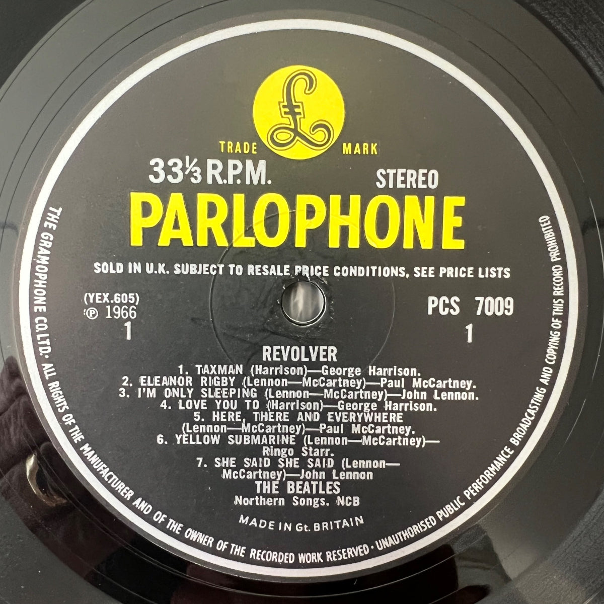 Beatles - Revolver / 1. UK-Press. 1966 - (M-/VG++)