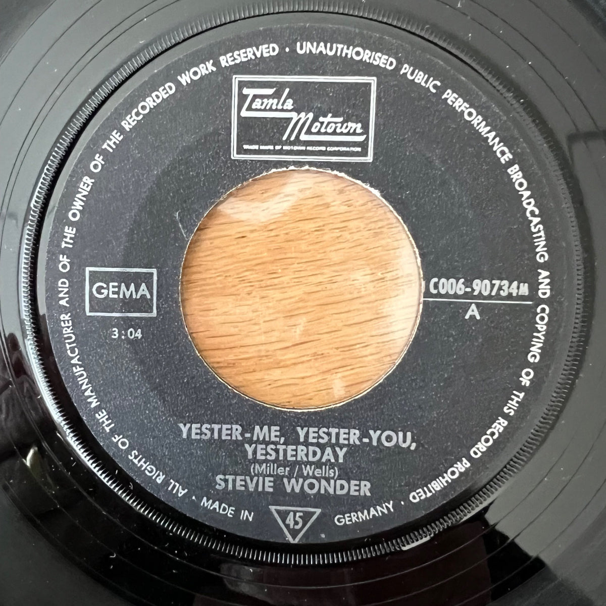 Stevie Wonder - Yester-Me, Yester-You, Yesterday / 1. D-Press. 1969 - (VG+/VG)