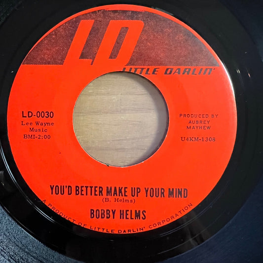 Bobby Helms - He Thought He'd Die Laughing / 1st US-Press. 1967 - (M-/Neutral)