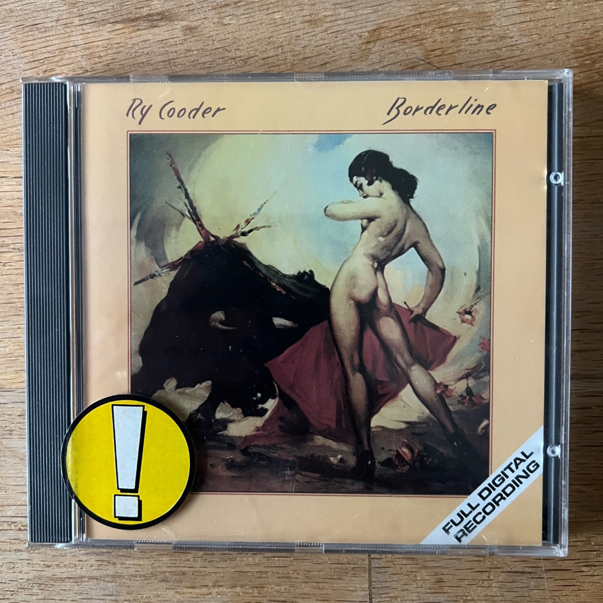 Ry Cooder - Borderline / CD - D-Press. 1987 - (M-/M-)