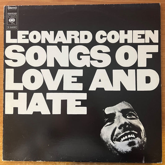 Leonard Cohen - Songs Of Love And Hate / 1. NL Press. 1971 - (M-/VG+)
