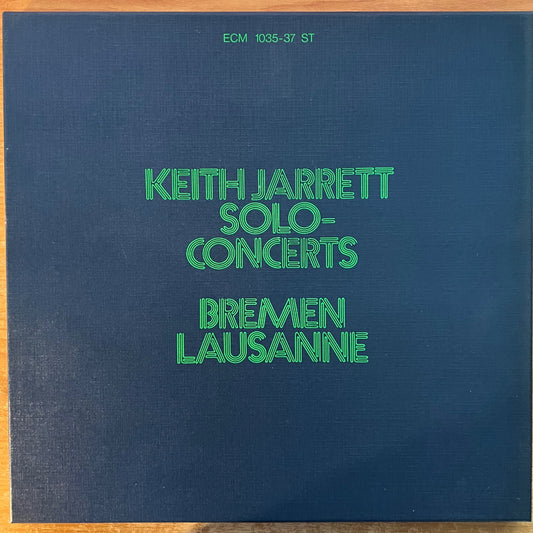 Keith Jarret - Solo Concerts : Bremen, Lausanne / 3 LP Box - 1. D-Press. 1973 - (M-/M-)