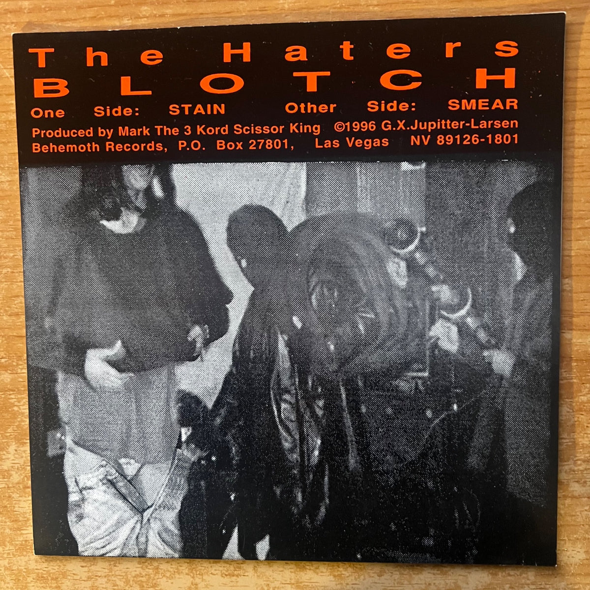 Haters - Blotch / 1. US-Press. 1996 - (M-/M-)