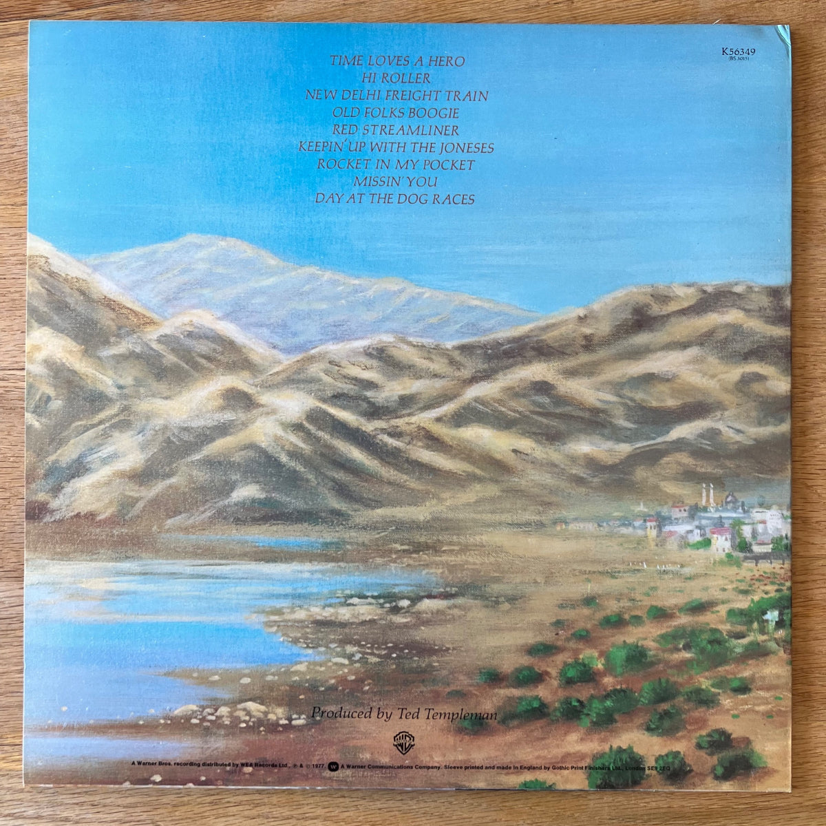 Little Feat - Time Loves A Hero / 1. UK-Press. 1977 - (M-/M-)