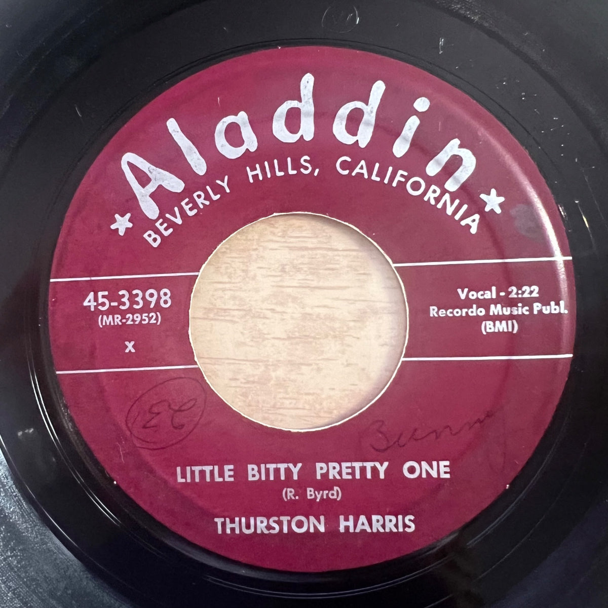 Thurston Harris - Little Bitty Pretty One / 1. US-Press. 1957 (G+/Neutral)