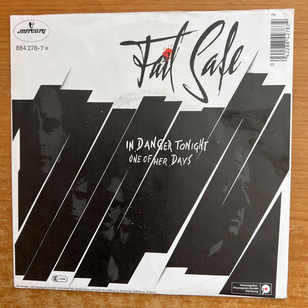 Fail Safe - In Danger Tonight / 1. D-Press. 1985 - (M-/VG+)