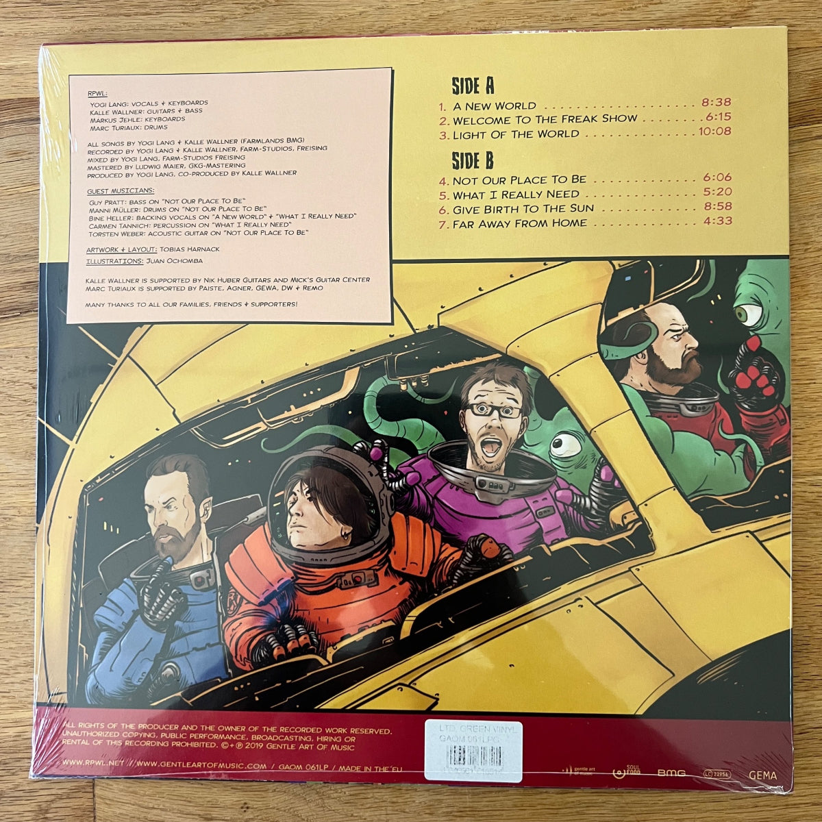 RPWL - Tales From Outer Space / 1. EU-Press. 2019 - Green Vinyl - (Mint & Sealed)