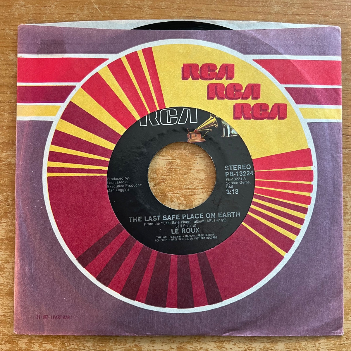 Le Roux - The Last safe Place On Earth / 1. US-Press. 1982 - (M-/VG++)