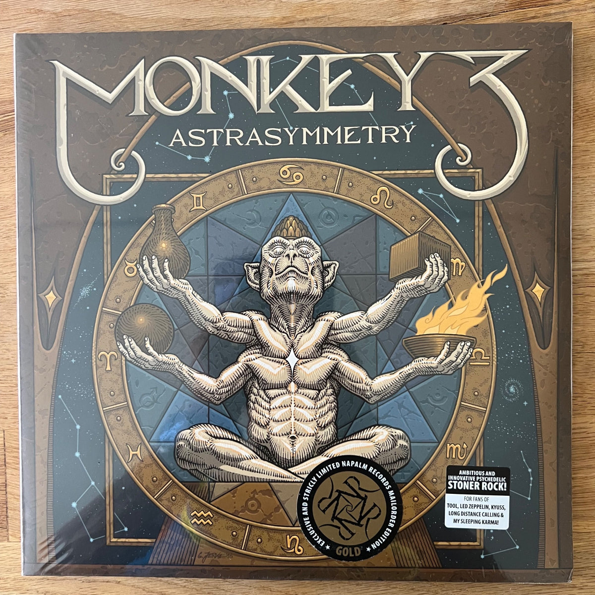 Monkey 3 - Astrasymmetry / 2 LP - 1. Austria-Press. 2016 - (Mint & Sealed)