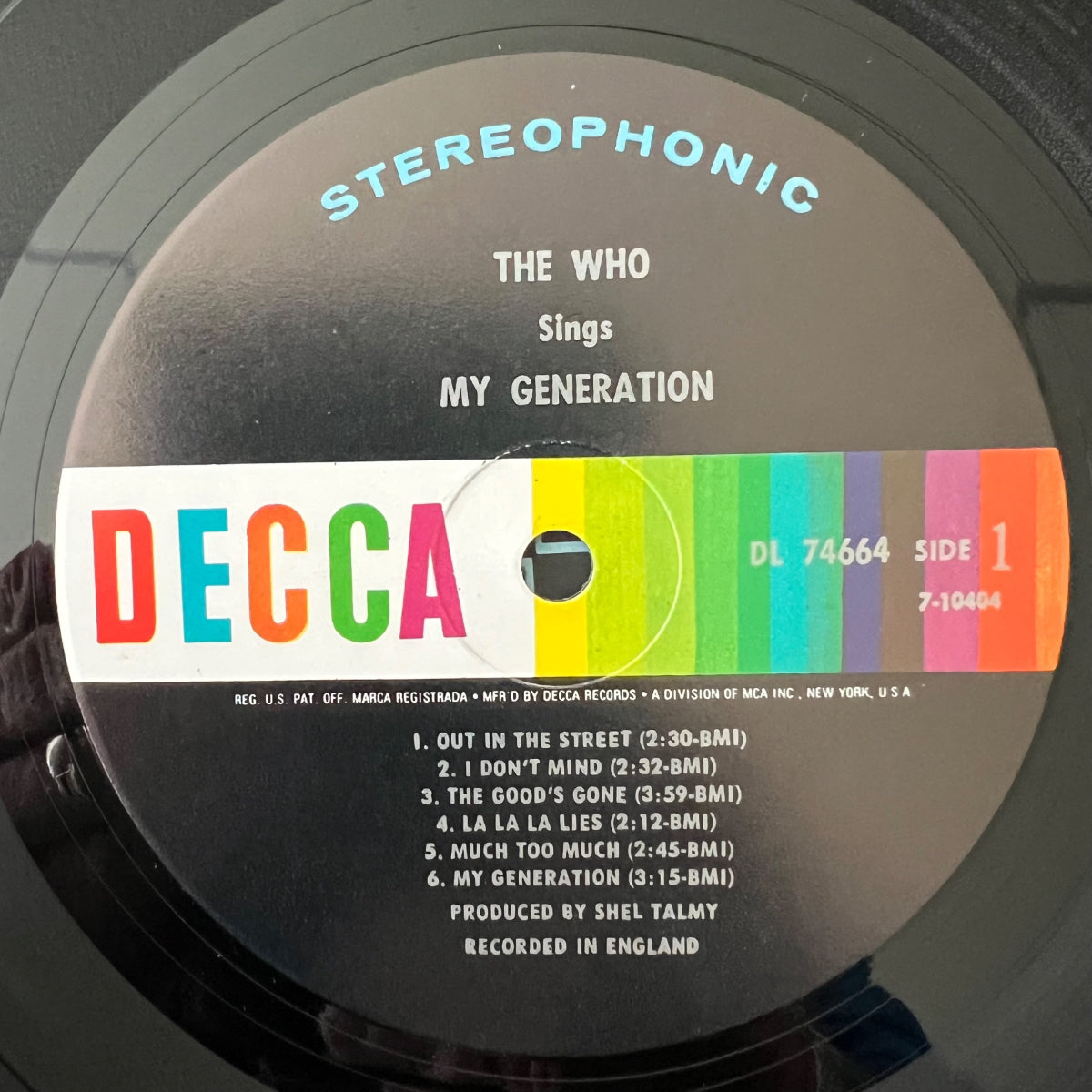 Who - The Who's Sings My Generation / US-Press. 1969 - (M-/VG++)