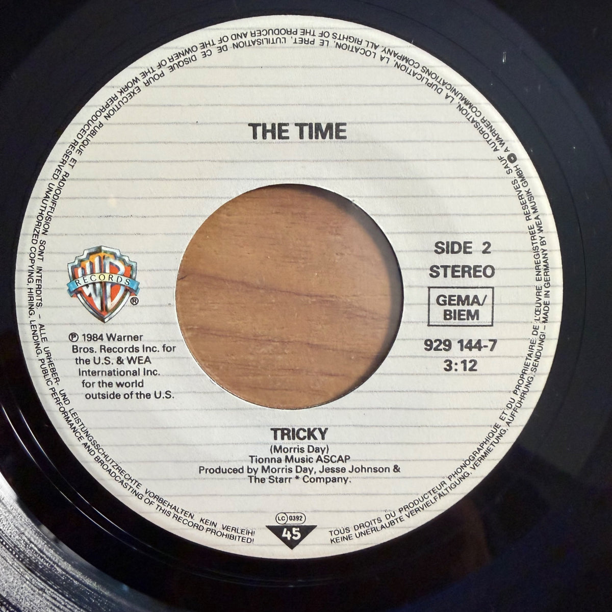 Time - Jungle Love / 1. D-Press. 1984 - (M-/VG++)