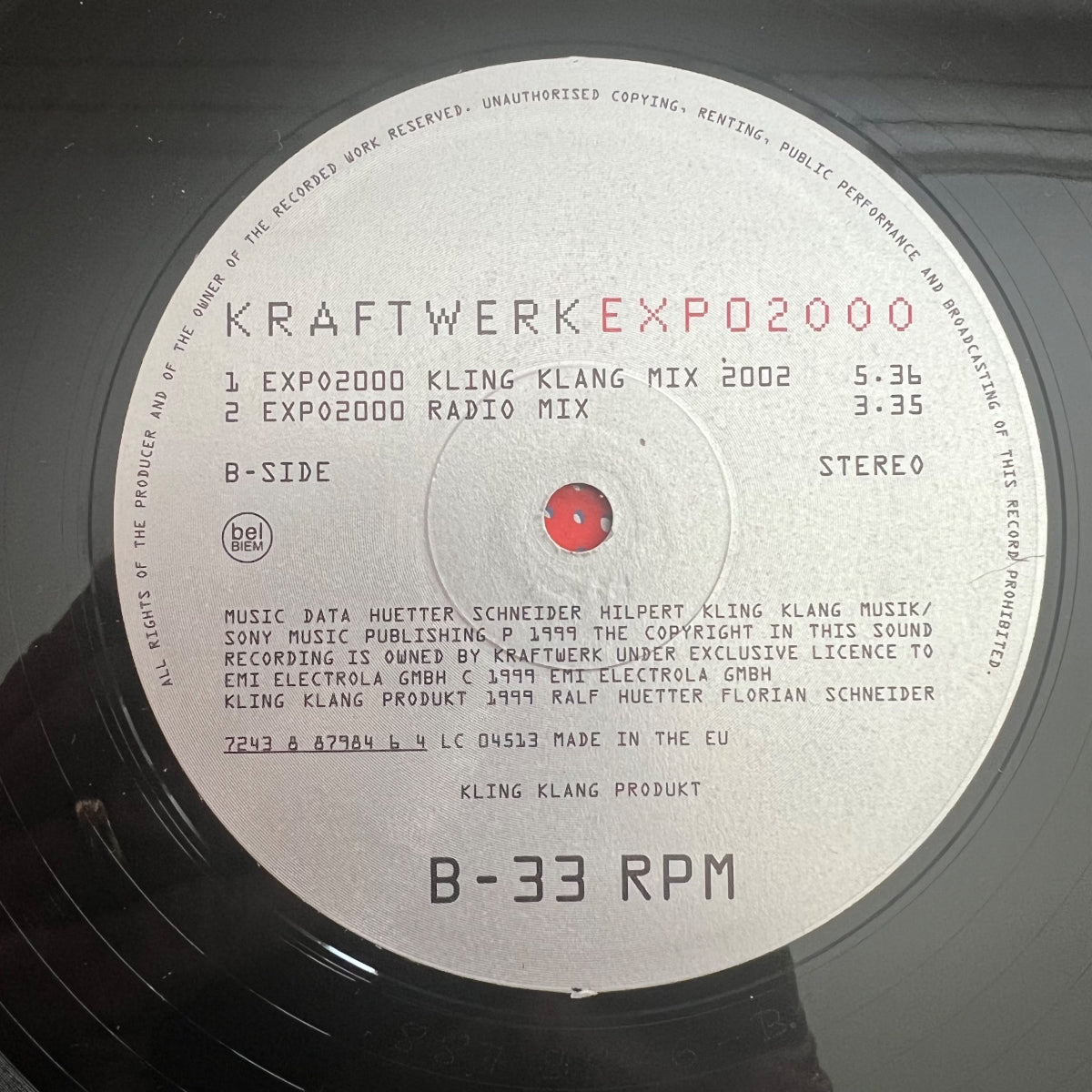 Kraftwerk - Expo2000 / 12" Maxi - 1. EU-Press. 1999 - (M-/VG++)