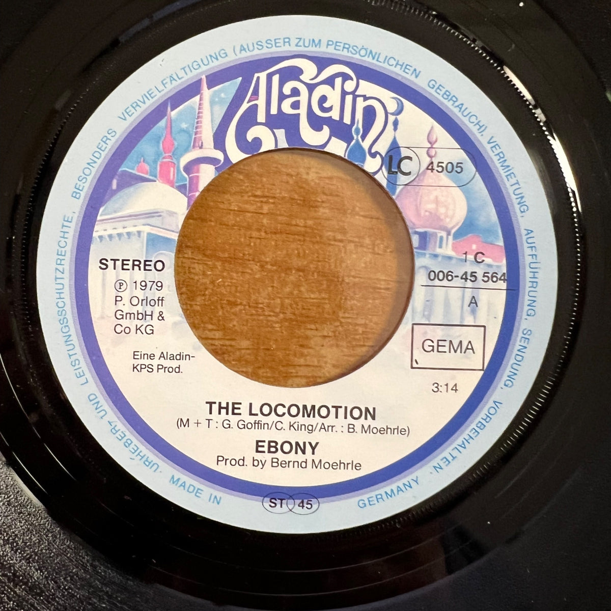 Ebony - The Locomotion / 1. D-Press. 1979 - (M-/VG++)