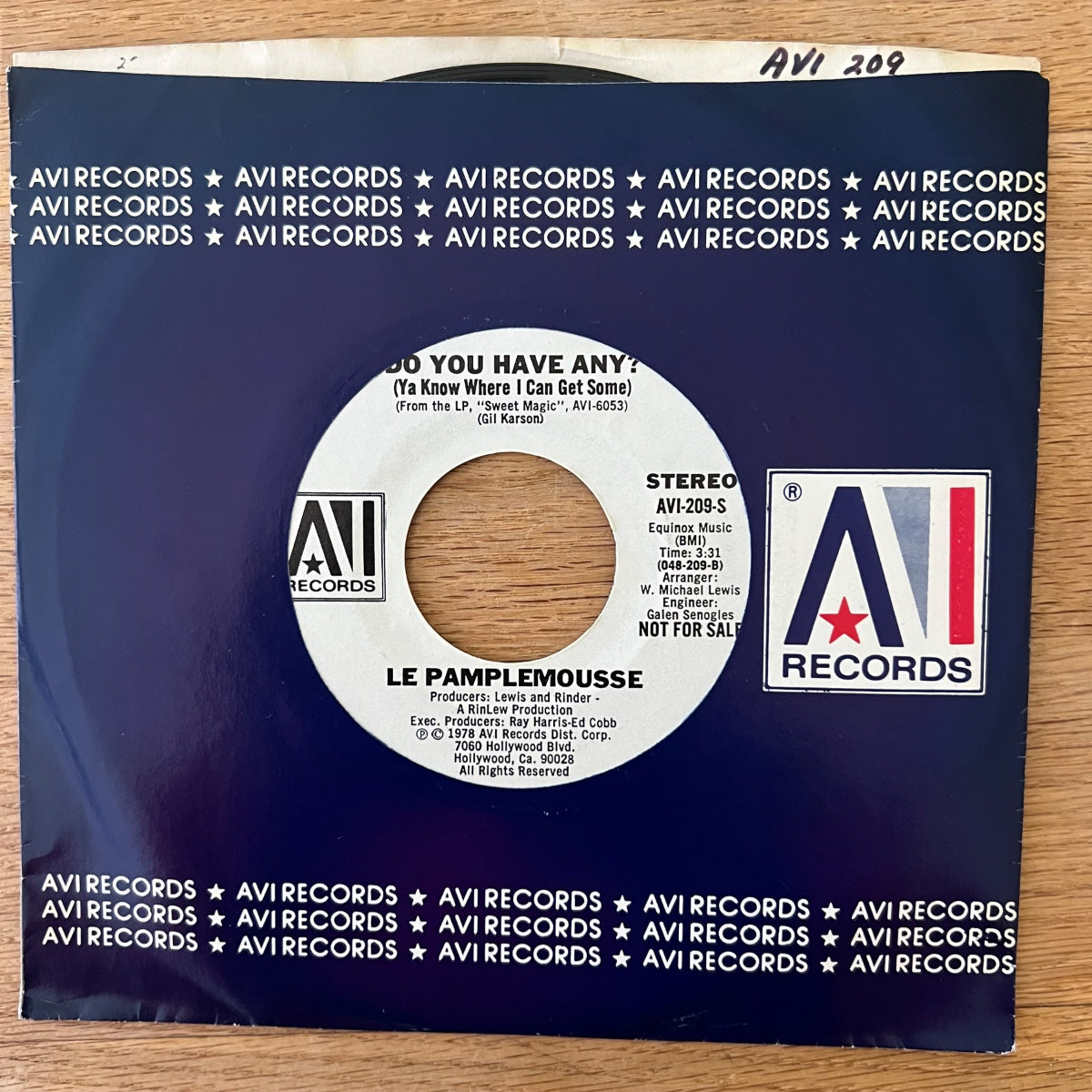 Le Pamplemousse - Sweet Magic / US-Promo 1978 - (M-/VG++)