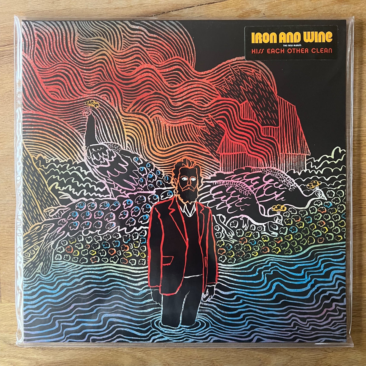 Iron And Wine - Kiss Each Other Clean / 1.UK-Press. 2011 - (Mint & Sealed)
