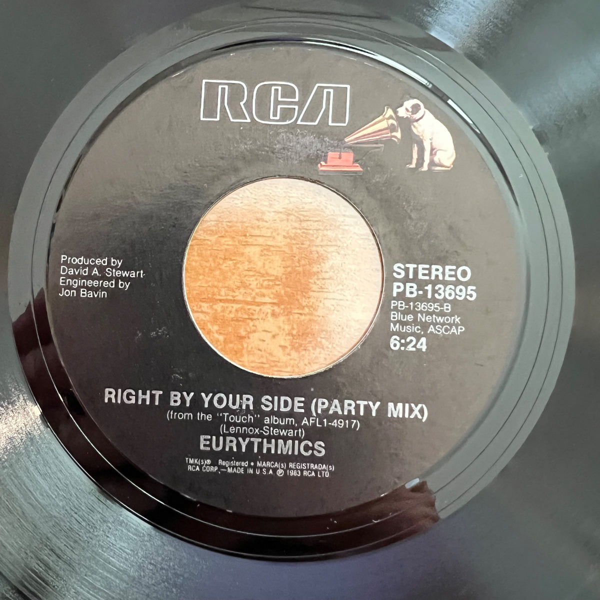 Eurythmics - Right By Your Side / 1. US-Press. 1983 - (M-/VG++)