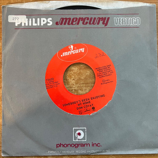 Don Covay -Somebody's Been Enjoying My Home / 1. US-Press. 1973 - (M-/VG+)