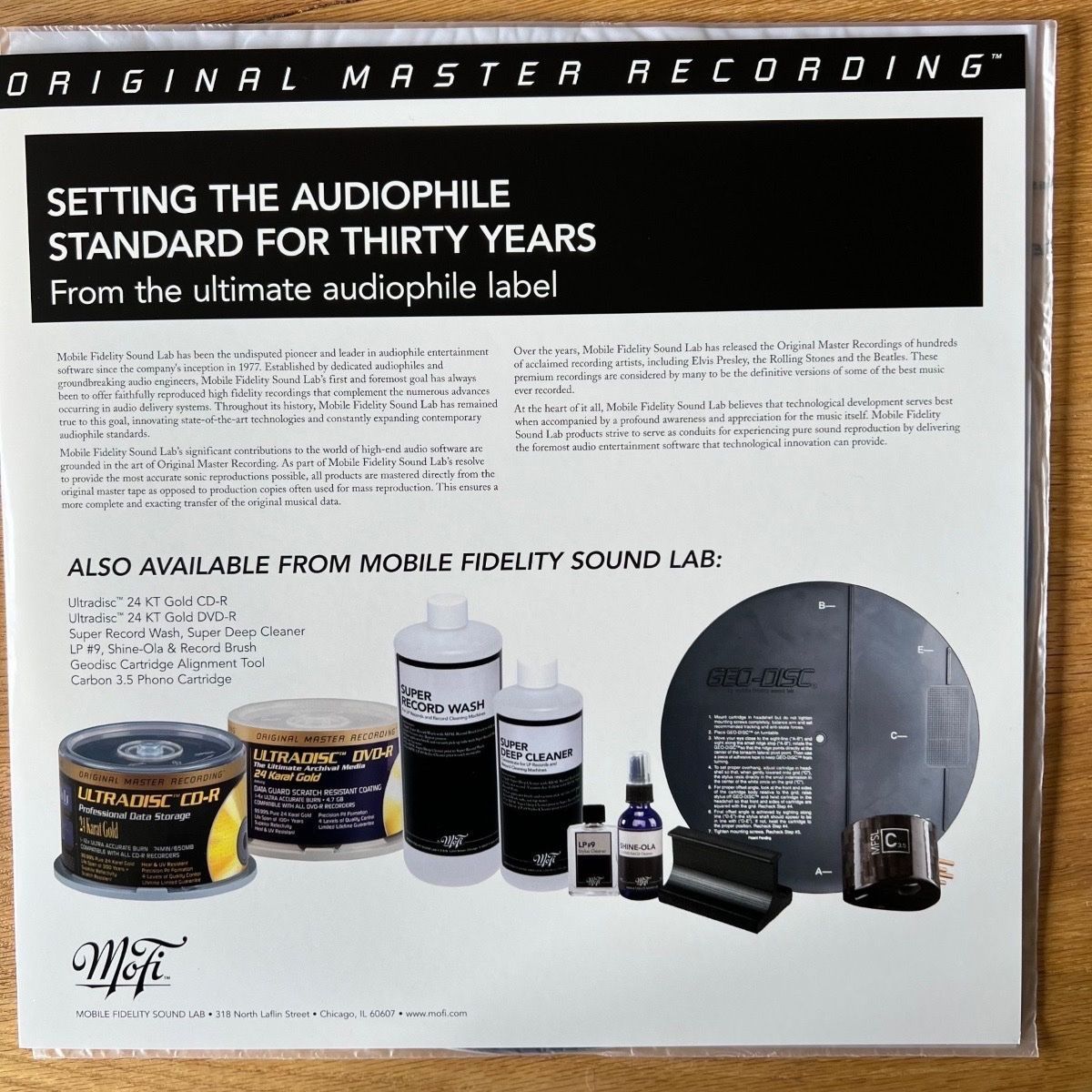 Marvin Gaye - Let's Get It On / Audiophile MFSL 2008 - (Mint)