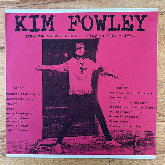 Kim Fowley - Stranger From The Sky / France-Press. 1989 - (M-/M-)