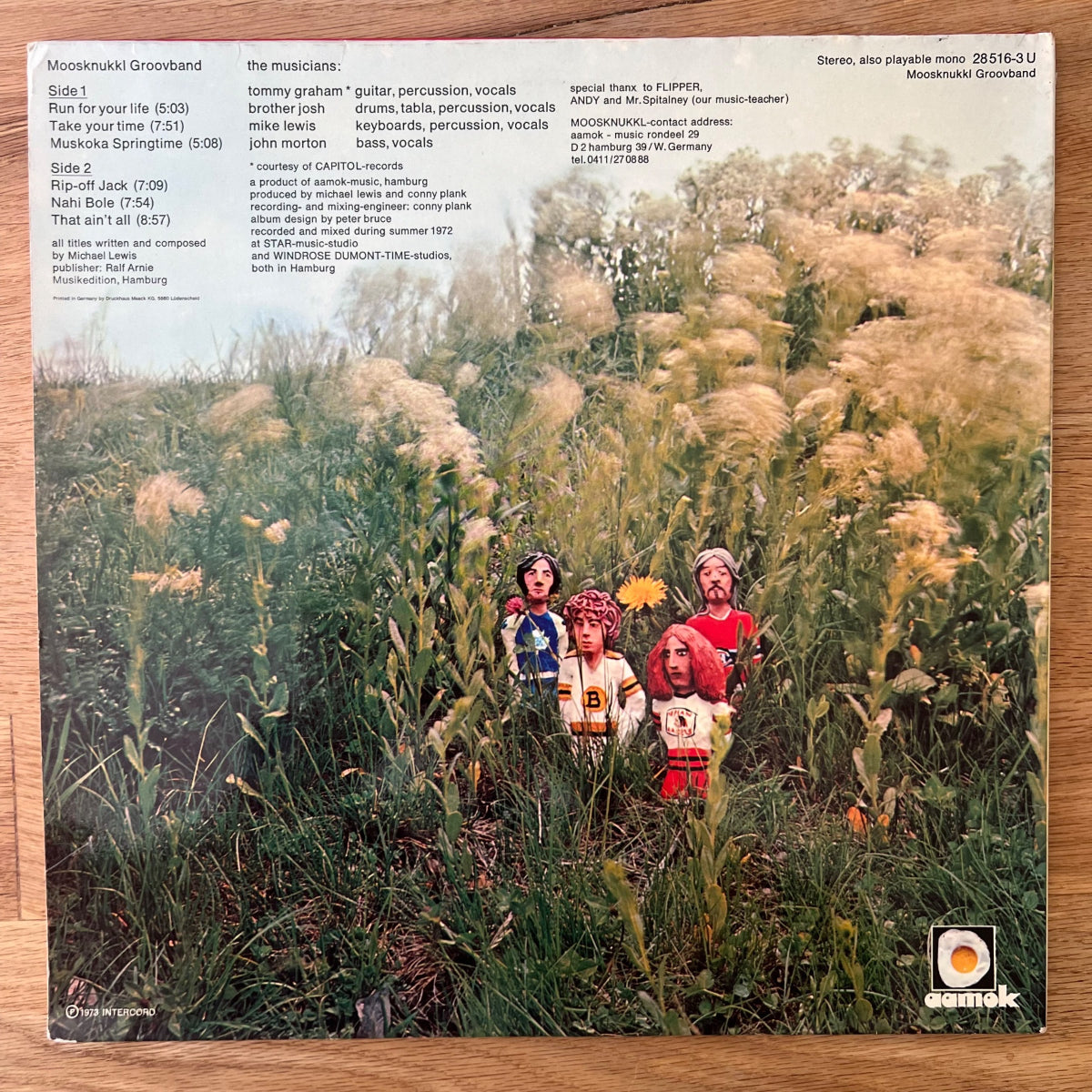 Moosknukkl Groovband - Same / 1. D-Press. 1973 - (M-/VG++)