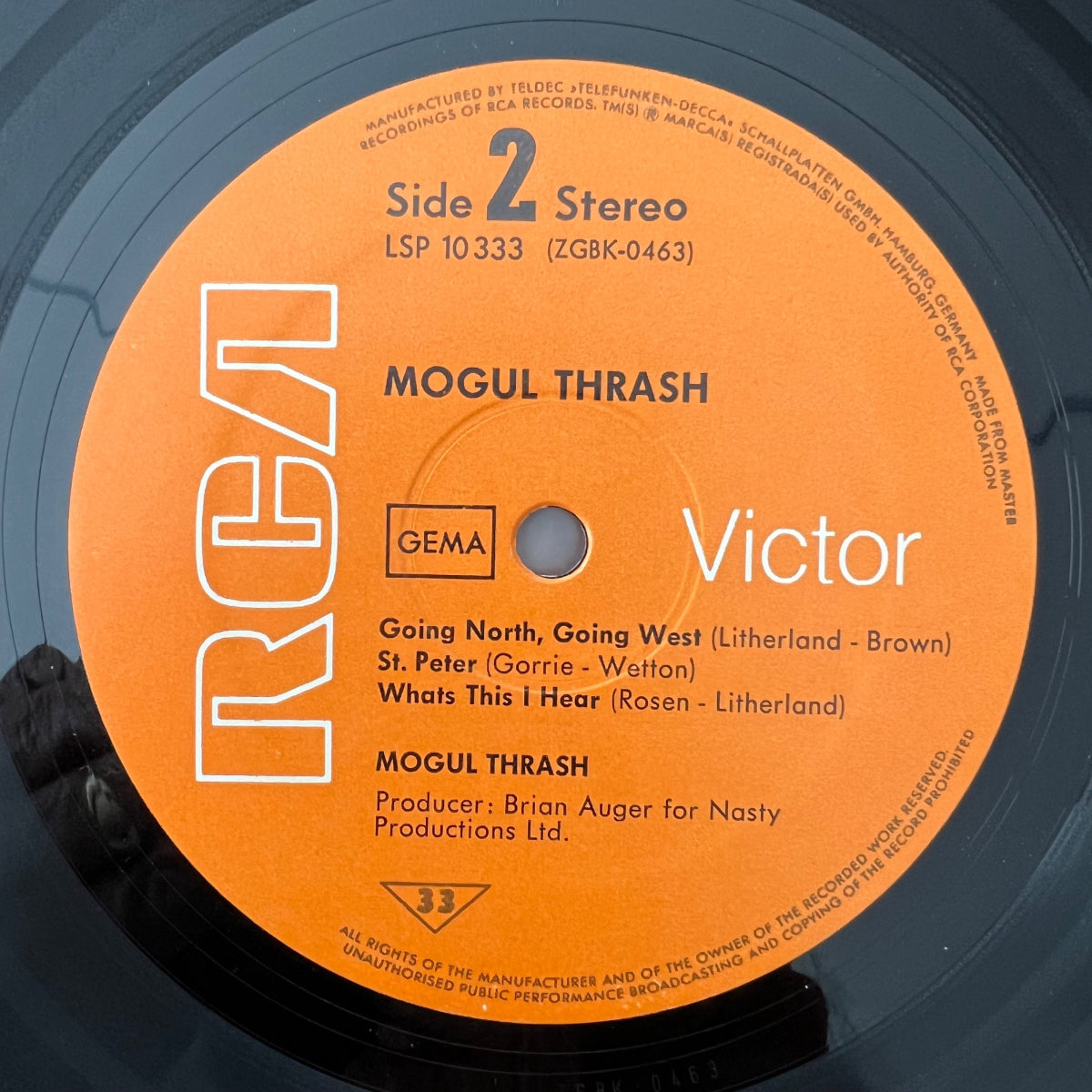 Mogul Thrash -Same / 1. D-Press. 1971 - (VG++/VG++)