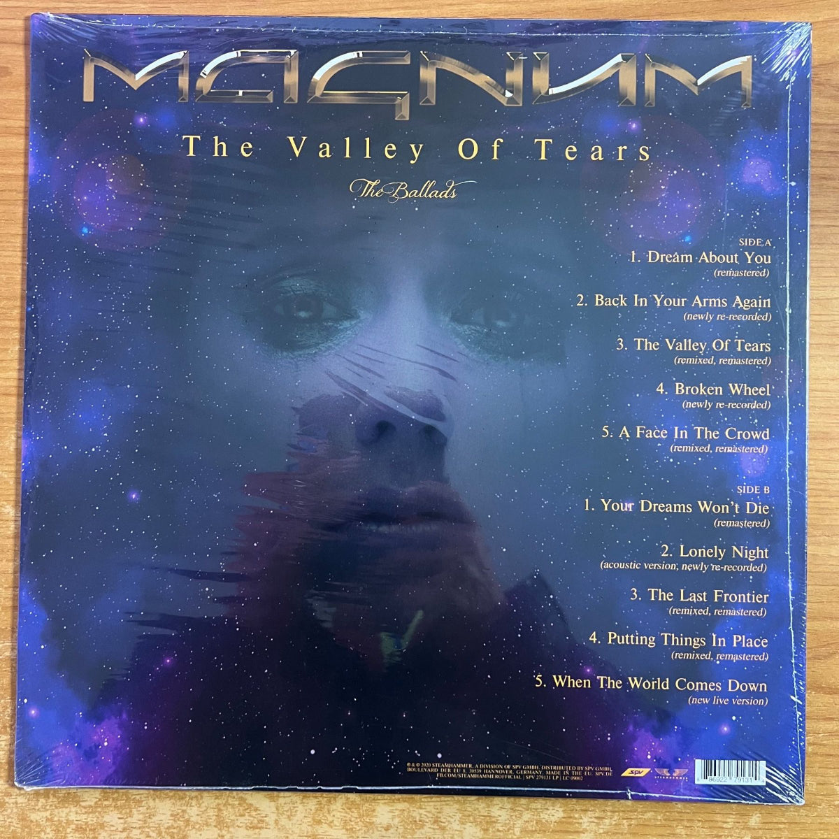Magnum -. The Valley Of Tears / 1. EU-Press. 2020 - (Mint & Sealed)