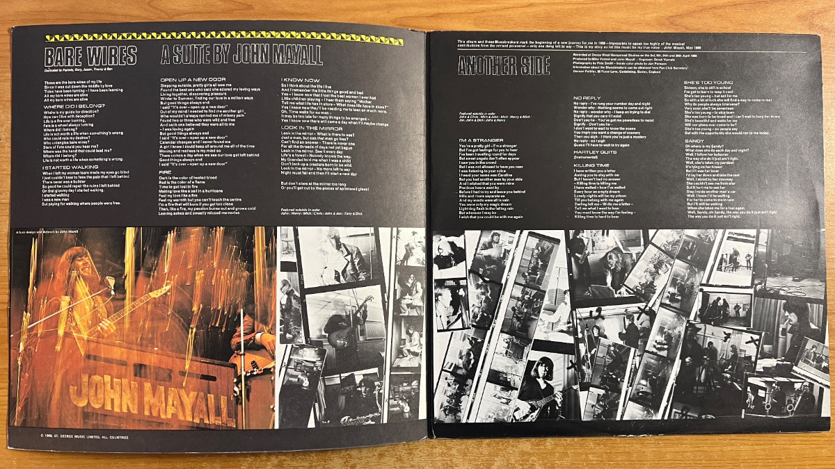 John Mayall's Bluesbreakers - Bare Wires / 1. UK-Press. 1969
