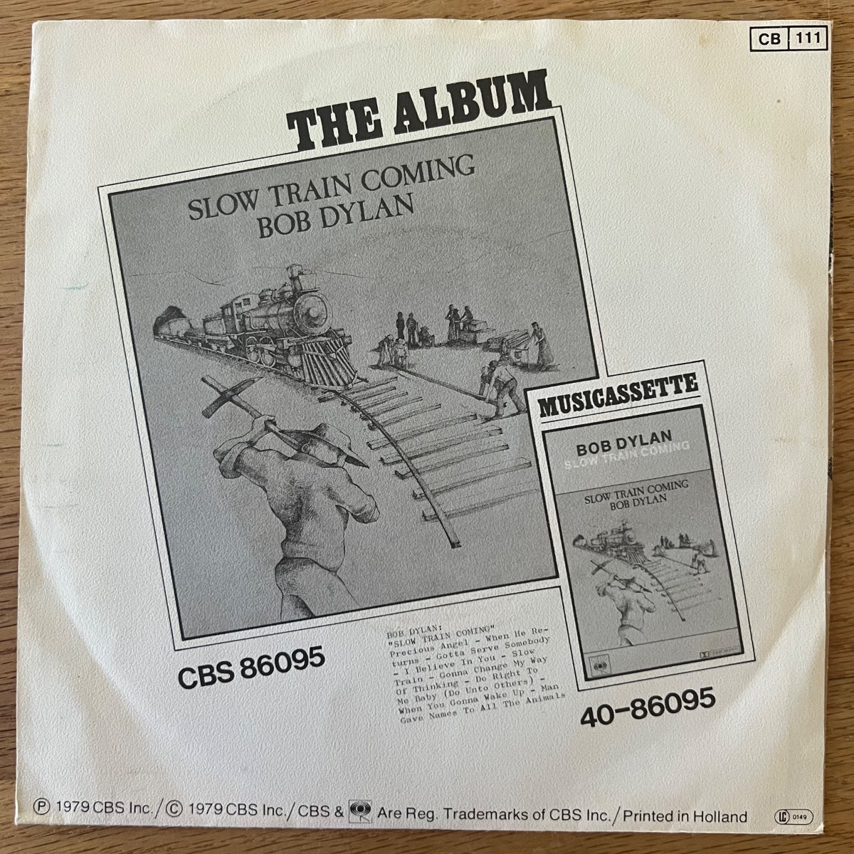 Bob Dylan - Precious Angel / 1. NL-Press. 1979 - (M-/VG++)