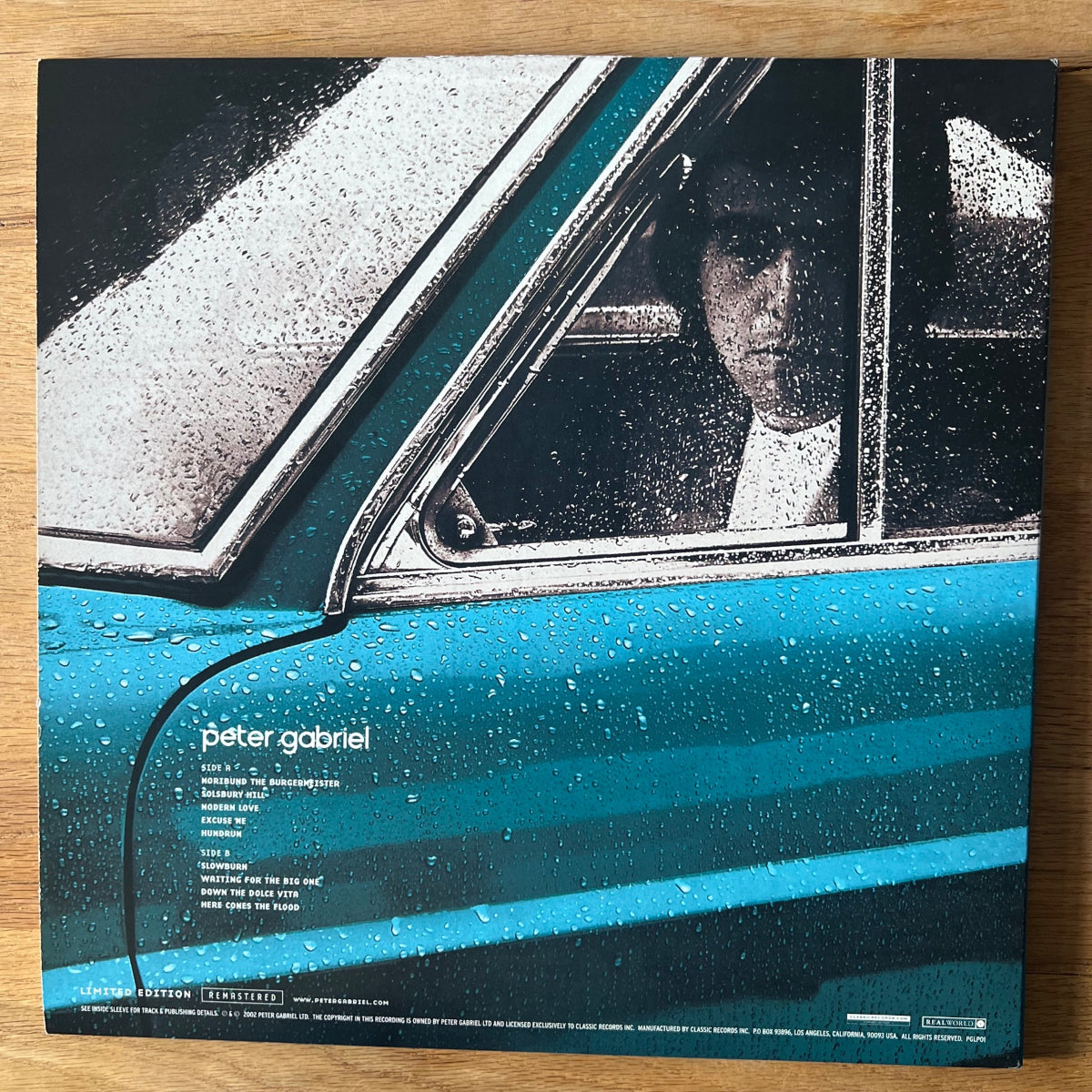 Peter Gabriel - Same / US-Press. 2002 - Audiophile Press. - (M-/M-)