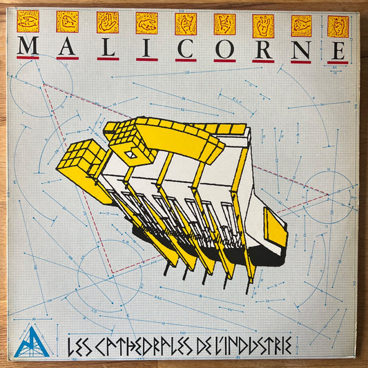 Malicorne - Les Cathédrals De L'industrie / 1. France-Press. 1986 - (M-/VG++)