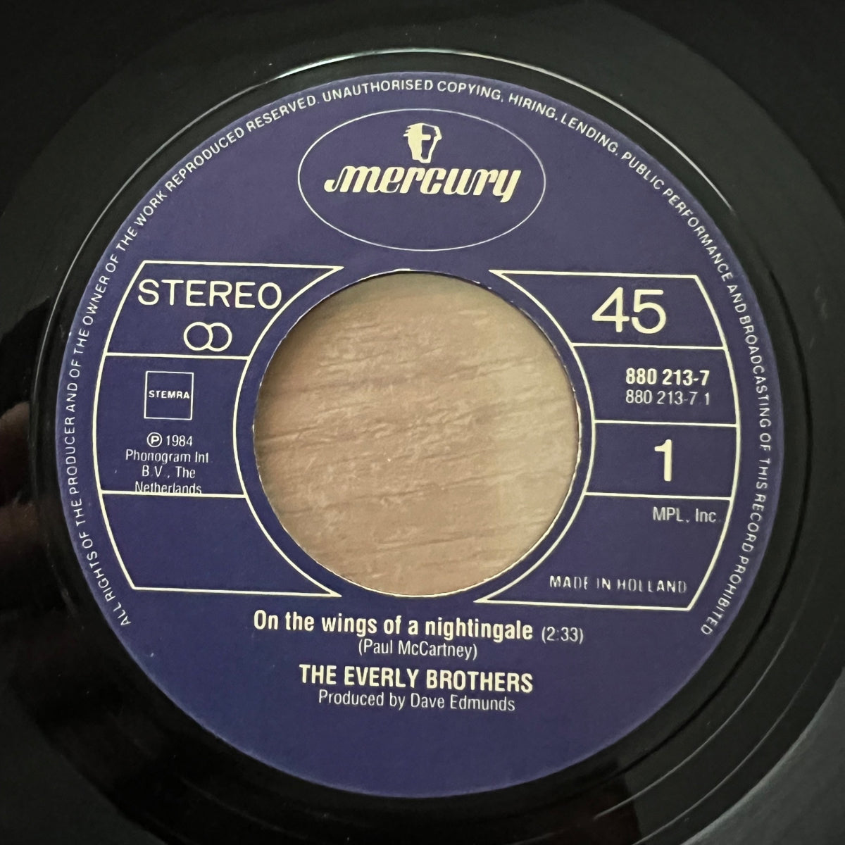 Everly Brothers - On The Wings Of A Nightingale / 1. NL-Press. 1984 - (VG++/VG+)
