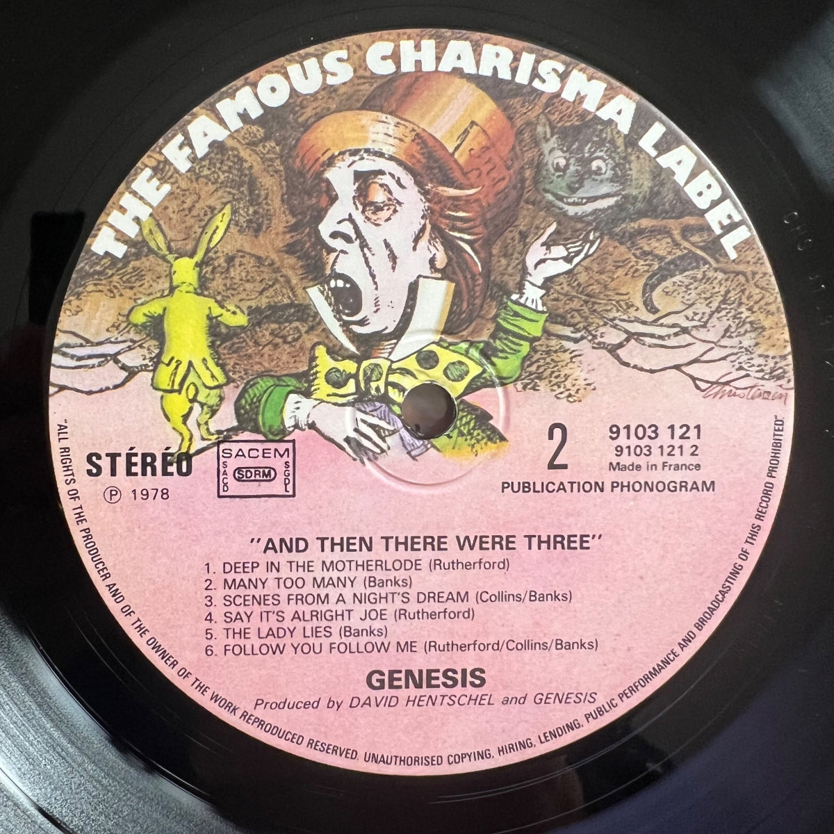 Genesis - And Then There Where Three / 1. France-Press. 1978 - (M-/VG++)
