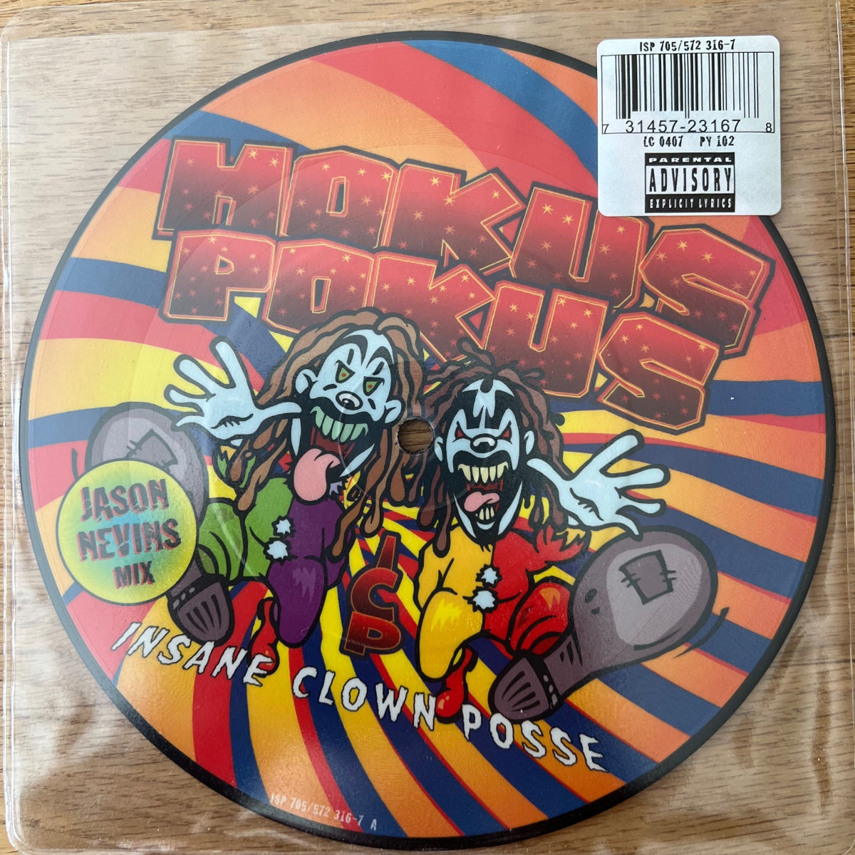 Insane Clown Posse - Hokus Pokus / Picture Disc - 1. UK 1998 - (Mint/M-)