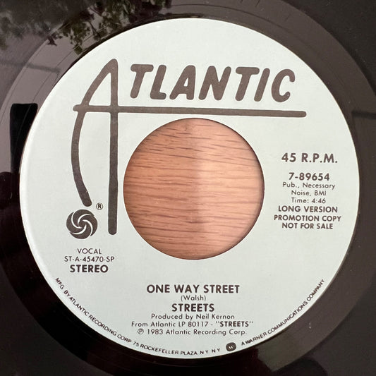 Streets - One Way Stree / US-Promo 1984 - (M-/Neutral)