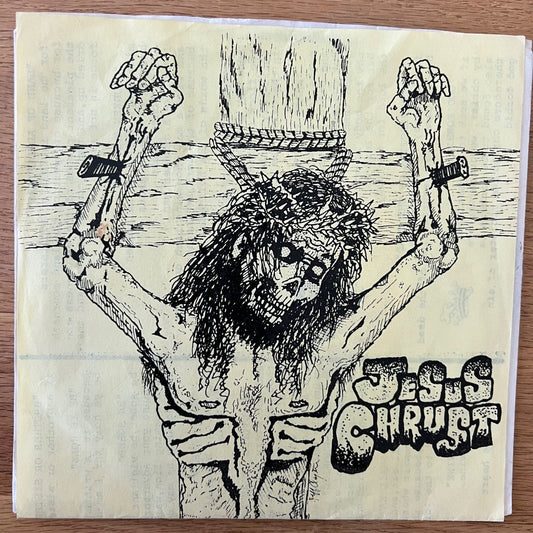 Jesus Chrust - Blasphemy E.P. / 7" EP - 1. US-Press. 1990 - (M-/VG++)