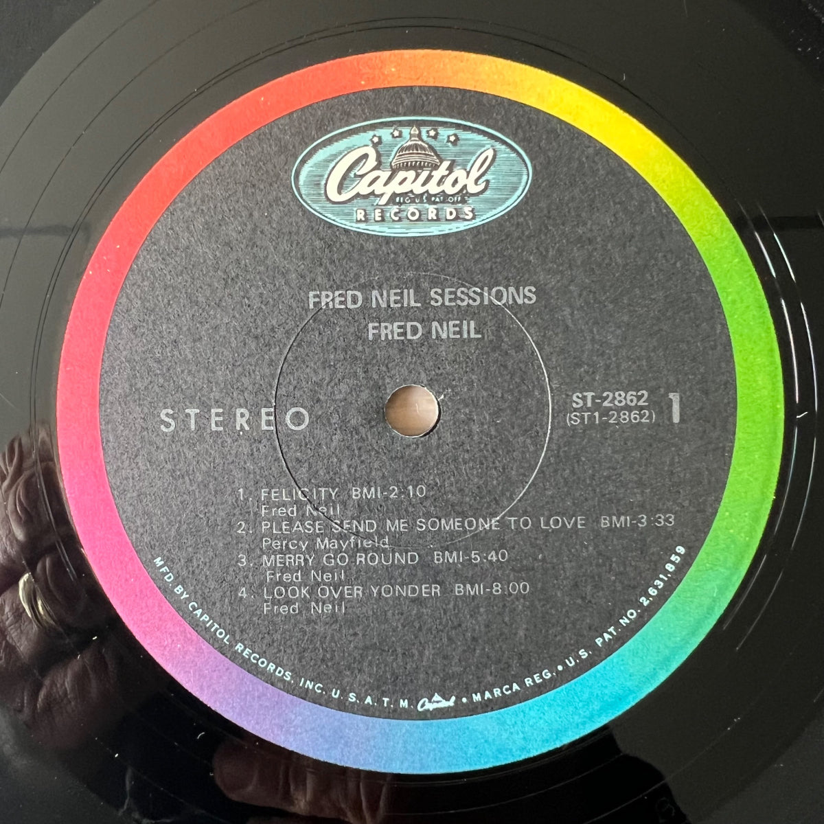 Fred Neil - Sessions / 1. US-Press. 1968 - (VG++/VG+)