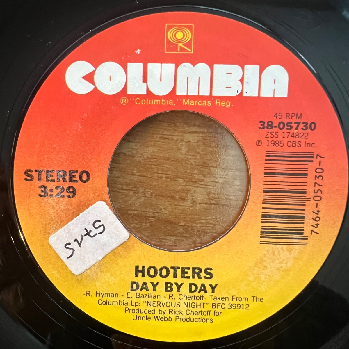 Hooters - Day By Day / 1. US-Press. 1985 - (M-/M-)