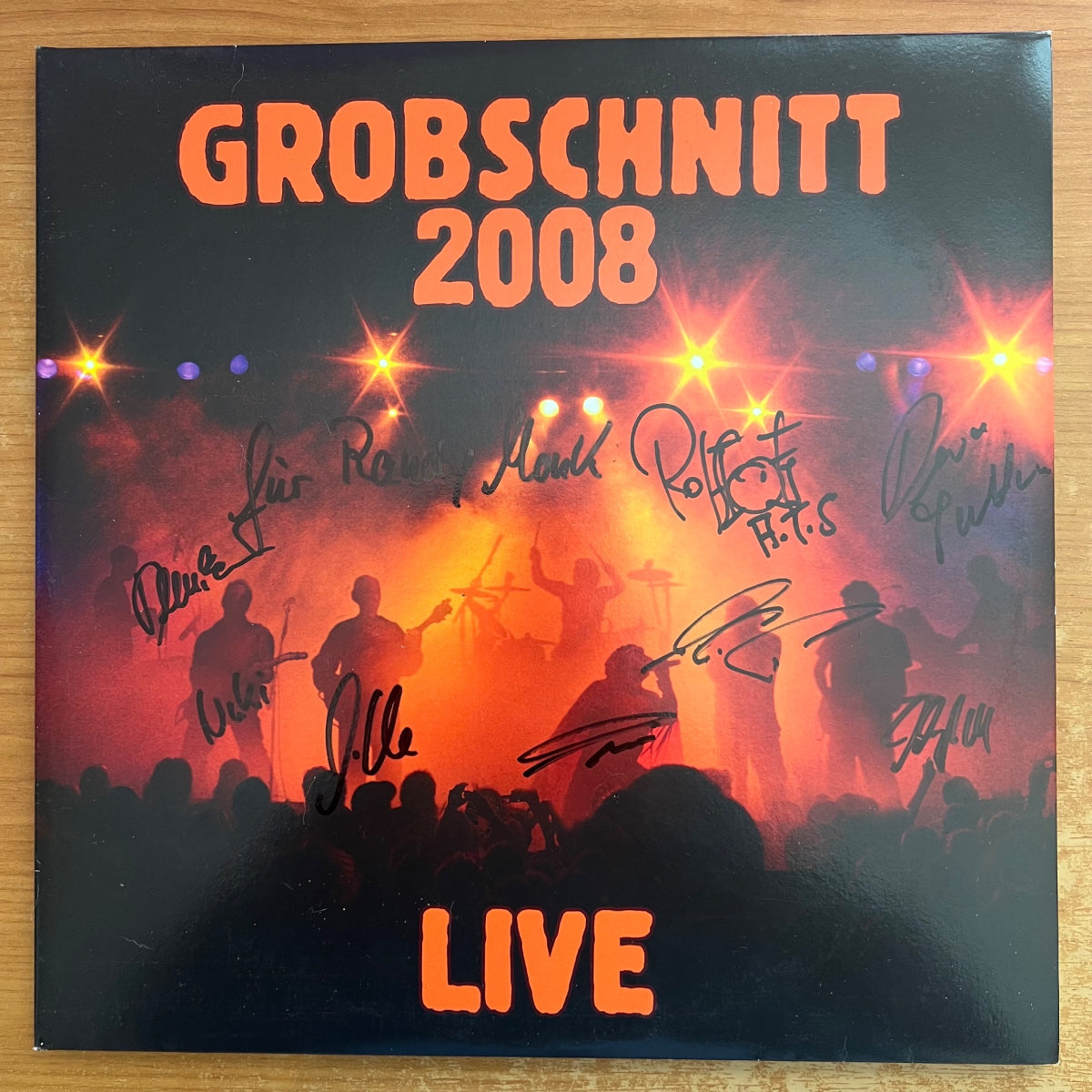 Grobschnitt - 2008 Live / 2 LP - 1st German Pressing 2009 - Cover signed by all members - (Mint)