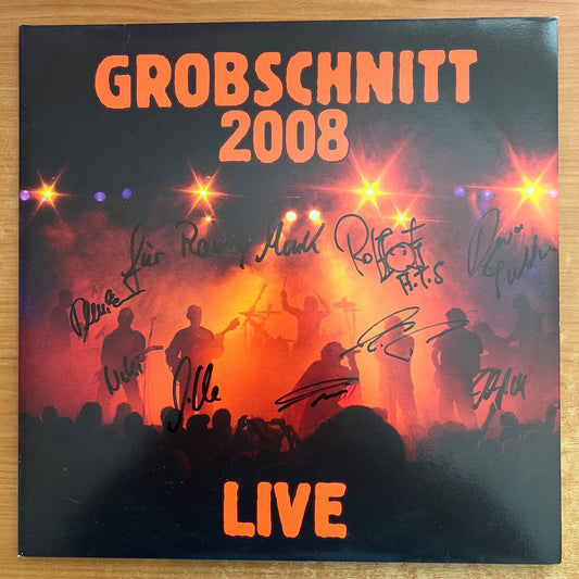 Grobschnitt - 2008 Live / 2 LP - 1st German Pressing 2009 - Cover signed by all members - (Mint)
