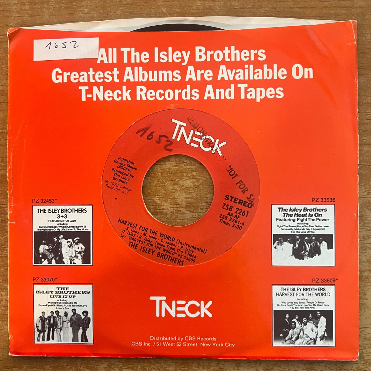 Isley Brothers - Harvest For The World / 1. US-Press. 1976 - (M-/VG++)