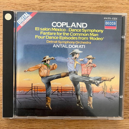 Copland, Detroit Symph. Orch. - El Salon Mexico.../ CD 1985